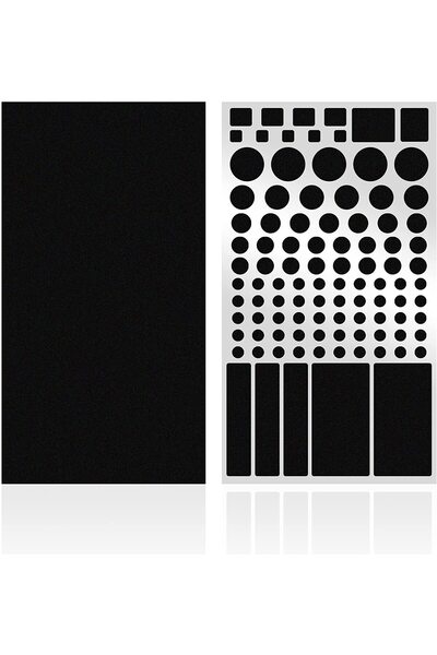 Arabest LED Light Blocking Stickers, Light Dimming LED Filters (2 sheets)