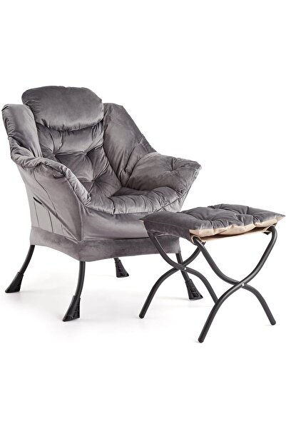 Garvee Modern Relaxation Chair with Ottoman