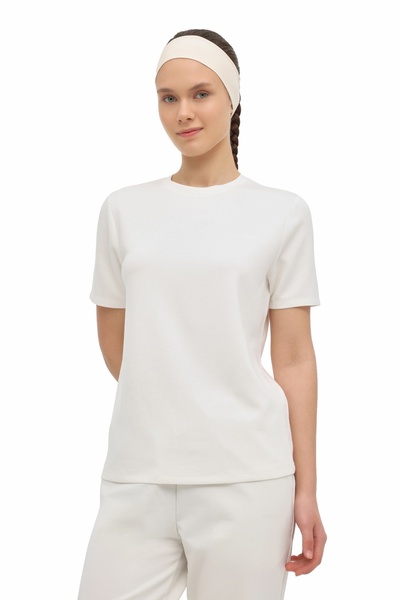 lumberjack Wl 11Softy 6Fx Ecru Women's Short Sleeve T-Shirt