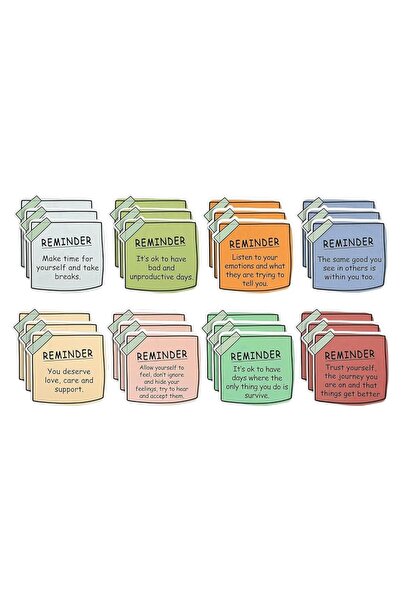 Arabest 24 قطعة من ملصقات الاقتباسات الملهمة، تأكيدات نفسية إيجابية للتوعية ب...