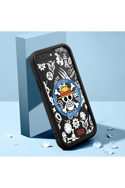 Hontinga iPhone 7 Plus Compatible Slim Soft Silicone Phone Case with Camera P...