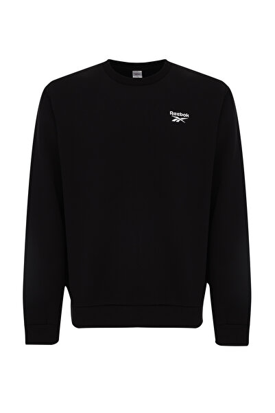Reebok KAI SMALL LOGO CREWNECK S Siyah Erkek Sweatshirt