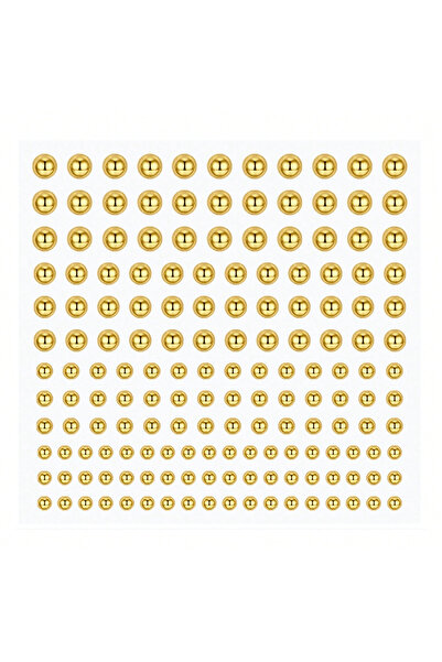 choice2 Round Surface and Dermal 3 4 5 6mm Eyebrow Jewelry 1 sheet-2 165pcs N...