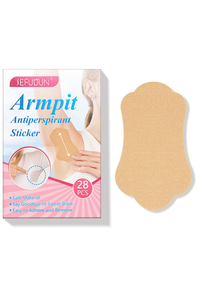 sefudun Underarm Sweat Pads, Safe Comfortable Disposable Armpit Antiperspiran...