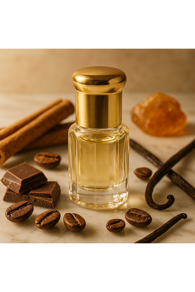 AGAH Khamrah Qahwa - 6 ml Alkolsüz Esans (Unisex) - Kahve-Tarçın-Vanilya-Çiko...