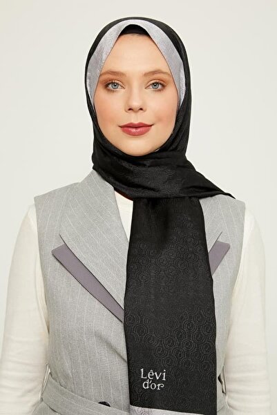 Levidor Ring Pattern Monogram Shawl