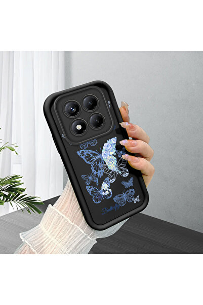 Hontinga غطاء هاتف ريدمي نوت 14 برو بلس متوافق مع حماية الكاميرا بتصميم الفرا...