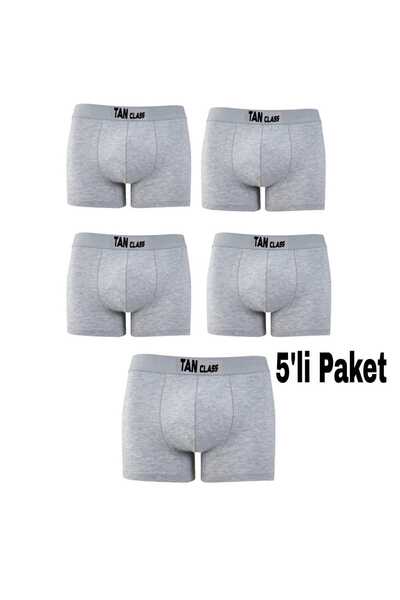 5 'li siyah Premium boxer , Baksır , Likralı , Esnek kumaş ORİS İçgiyim
