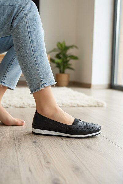 enoch أحذية مريحة لتقويم العظام مصنوعة من الجلد الطبيعي ومزودة بأربطة مطاطية ...