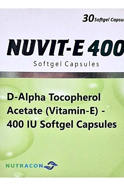 NUTRACON كبسولات نوفيت-إي 400 فيتامين إي 30 حبة
