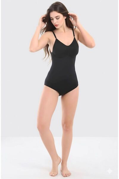 Loule Κορσές σώματος με λεπτές τιράντες και κουμπωτά κουμπώματα στο κάτω μέρο...