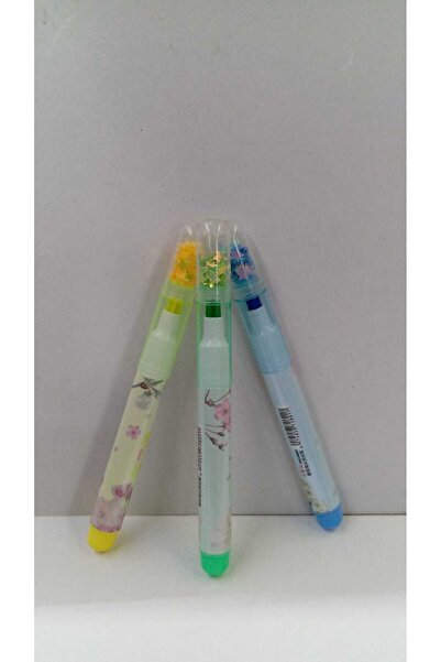 DİĞER1111 Silvery Head Felt-Tip Pen 3 Colors 3 Pieces
