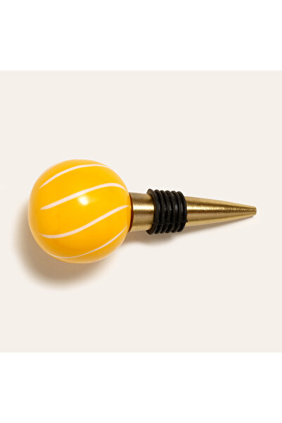 Zsa Zsa Zsu Tanda Alumınyum Şişe Tıpası 5x5x11 Cm Sarı