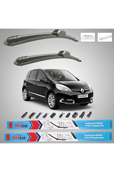 TEAMCAR Renault Scenic III Facelift (2012-2016) Σετ Εμπρόσθιων Υαλοκαθαριστήρων