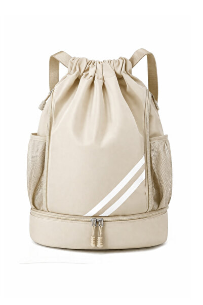 woys 2 Years Warranty Unisex Cream Color Backpack Football Fitness Basketball...