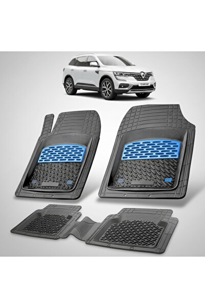 TEAMCAR Renault Koleos II 2 SUV Συμβατά Πατάκια Δαπέδου 2019-2023 |   Μπλε