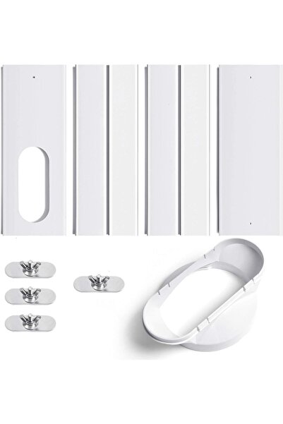 Arabest طقم تكييف هواء محمول للنوافذ، طقم أنبوب عادم منزلق للقنوات ذات القطر ...