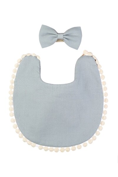 Bambimici - Stealla Small Ribbon Headband and Baby Bib for Infants & Babies -...