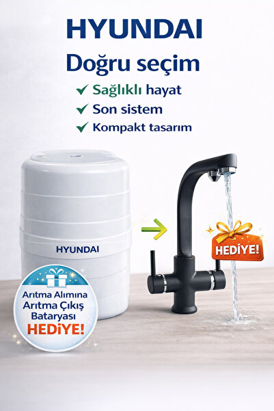 Hyundai Ares Su Arıtma Cihazı(motorlu) + Arıtma Çıkış Bataryası HEDİYE!