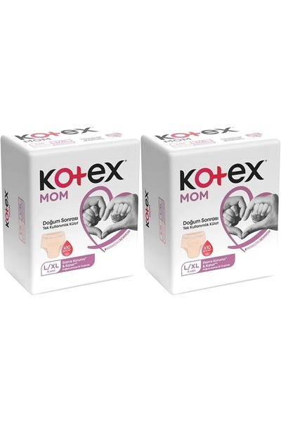 Kotex Mom Lohusa Külodu - Külot Bez L - Large - Büyük / XL - Extra Large - 16...