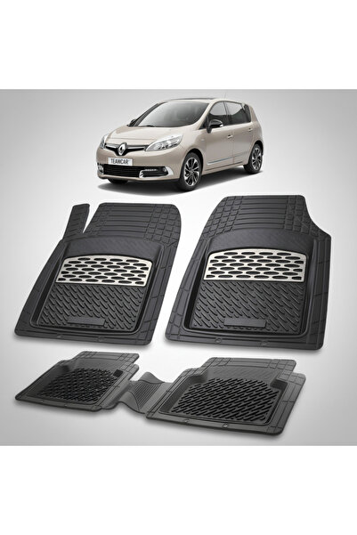 TEAMCAR Renault Scenic III 2 MPV Συμβατά Πατάκια Δαπέδου 2012-2013 |   Ασήμι