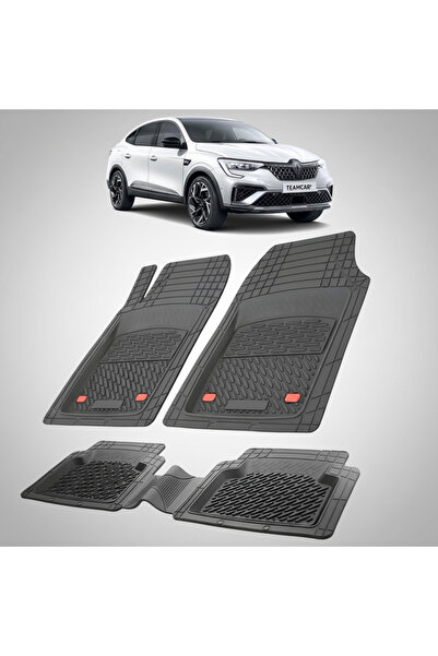 TEAMCAR Renault Arkana 2 SUV Κουπέ Συμβατά Πατάκια Δαπέδου 2023-2026 |   Μαύρο