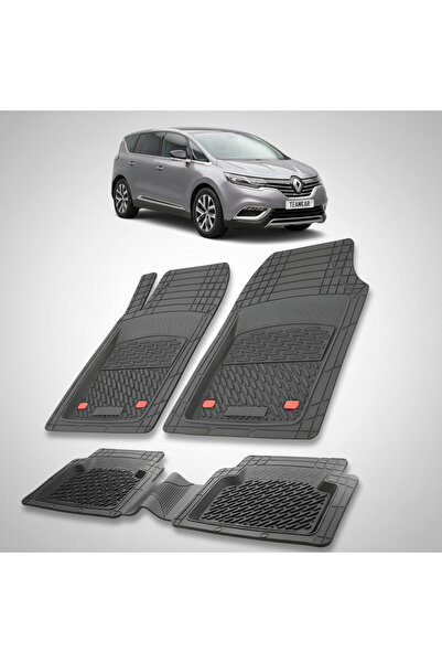 TEAMCAR Renault Espace V 1 Crossover/MPV Συμβατά Πατάκια Δαπέδου 2015-2020 | ...