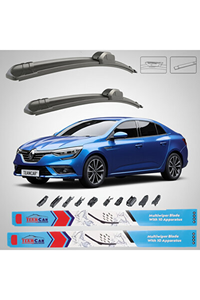 TEAMCAR Renault Megane IV Sedan (2016-2020) Σετ Υαλοκαθαριστήρων Εμπρός