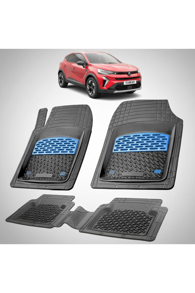 TEAMCAR Renault Captur II 2 SUV Compact Συμβατά Πατάκια Δαπέδου 2024-2026 |  ...