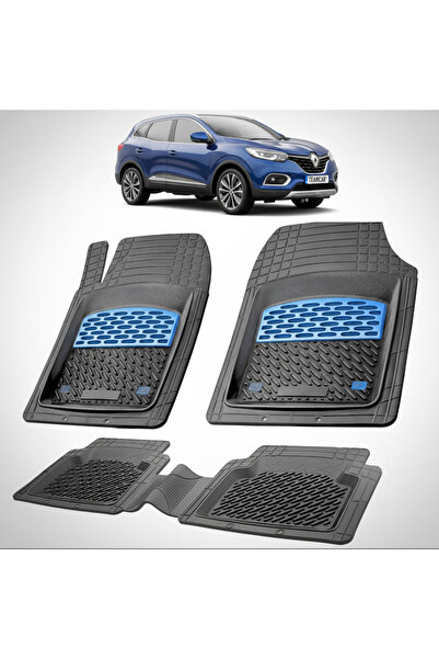 TEAMCAR Renault Kadjar 2 SUV Συμβατά Πατάκια Δαπέδου 2018-2022 |   Μπλε