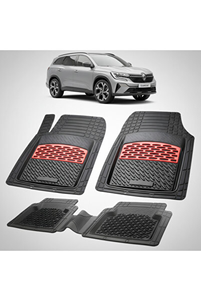 TEAMCAR Renault Espace VI SUV Συμβατά Πατάκια Δαπέδου 2023-2026 |   Κόκκινο