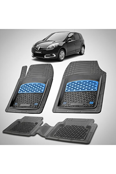 TEAMCAR Renault Scenic III 3 MPV Συμβατά Πατάκια Δαπέδου 2013-2016 |   Μπλε