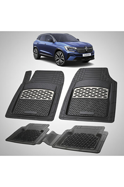 TEAMCAR Συμβατά πατάκια δαπέδου για Renault Austral SUV 2022-2026 |   Ασήμι