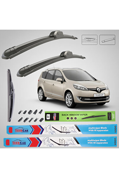 TEAMCAR Renault Grand Scenic III Facelift (2012–2016) Lame ștergătoare TeamCa...