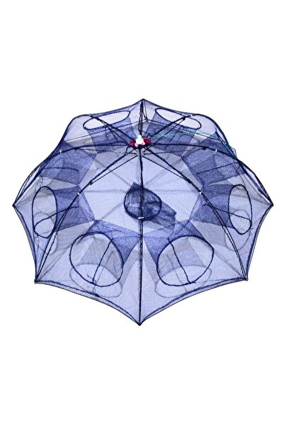 ALDOS Delikli Balık Filesi Katlanabilir Şemsiye Balık Yengeç, Karides, Kerevit