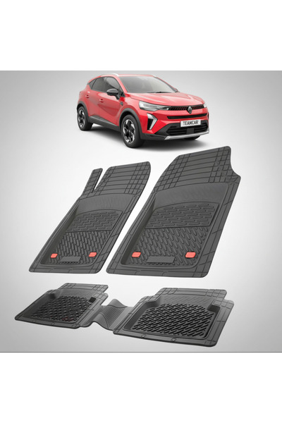 TEAMCAR Renault Captur II 2 SUV Compact Συμβατά Πατάκια Δαπέδου 2024-2026 |  ...