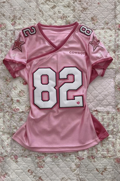 Köstebek Pembe Dallas Cowboys 82 Jason Witten NFL Forma
