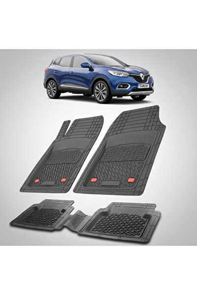TEAMCAR Renault Kadjar 2 SUV Συμβατά Πατάκια Δαπέδου 2018-2022 |   Μαύρο