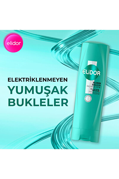 Elidor Saç Bakım Kremi Belirgin Bukleler 350 ml x2