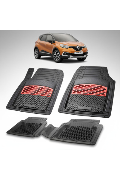 TEAMCAR Renault Captur I 2 SUV Compact Συμβατά Πατάκια Δαπέδου 2017-2019 |   ...