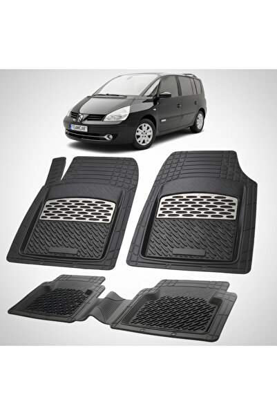 TEAMCAR Renault Espace IV 3 MPV Συμβατά Πατάκια Δαπέδου 2010-2012 |   Ασήμι