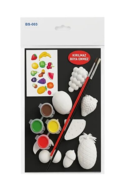 Buhobi Bs003 Tropical Fruits Mini Acrylic Painting Set - Painting Set for Kids
