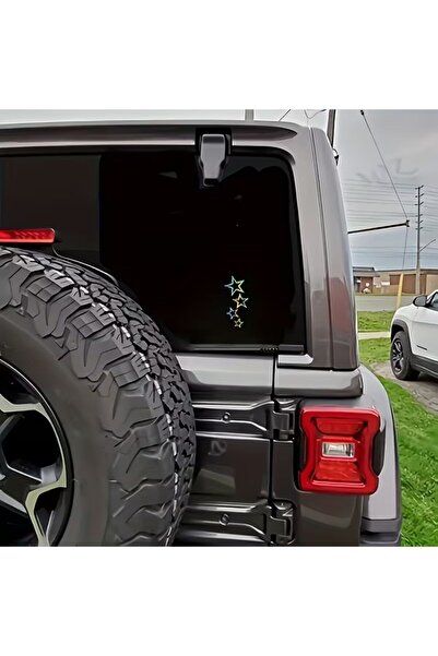 ÖZGÜL REKLAM yıldız sticker seti Motor Sticker - Bisiklet Sticker - Araç Stic...