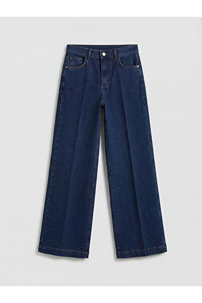 LC Waikiki Rmz Gi̇yi̇m Farkiyla Wide Leg Women's Jean Pants