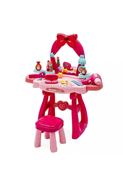 Babymix Beauty table with sounds, lights, high chair and styling accessories ...