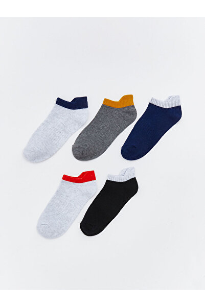 LC Waikiki Mixed Boys' Booties Socks 5-Pack