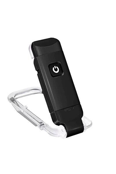 Choice1 WHITE Black Book Light Mini Light Reading Clip Light LED Small Night ...