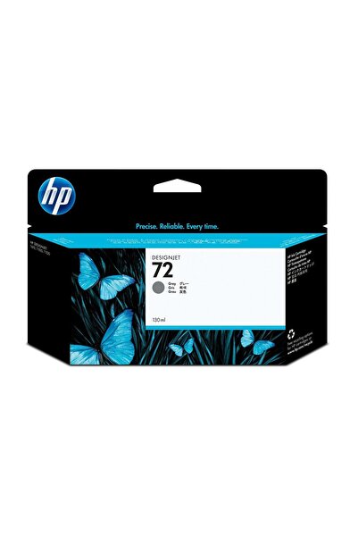 HP 72 Original Grey Ink Cartridge, 130ml, Vivera Ink (C9374A)