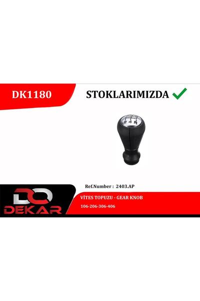 DEKAR Nrzsnt Gear Shift (124223) Knob 106-206-306-406