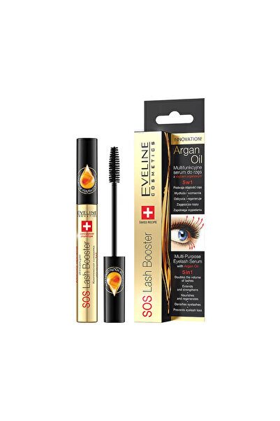 Eveline Cosmetics Eyelash serum SOS Booster 5in1 Argan Oil, 10ml,